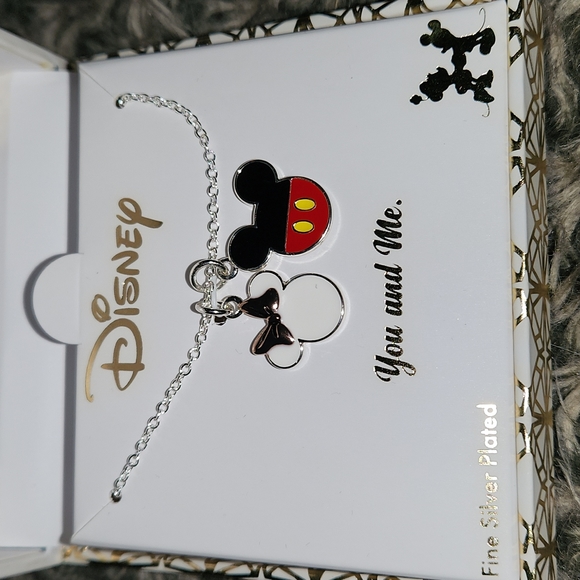 Mickey and Minnie You and Me necklace - Picture 2 of 5